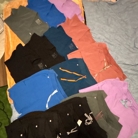 Figs Other - Figs Black Technical Collection Scrub Pants